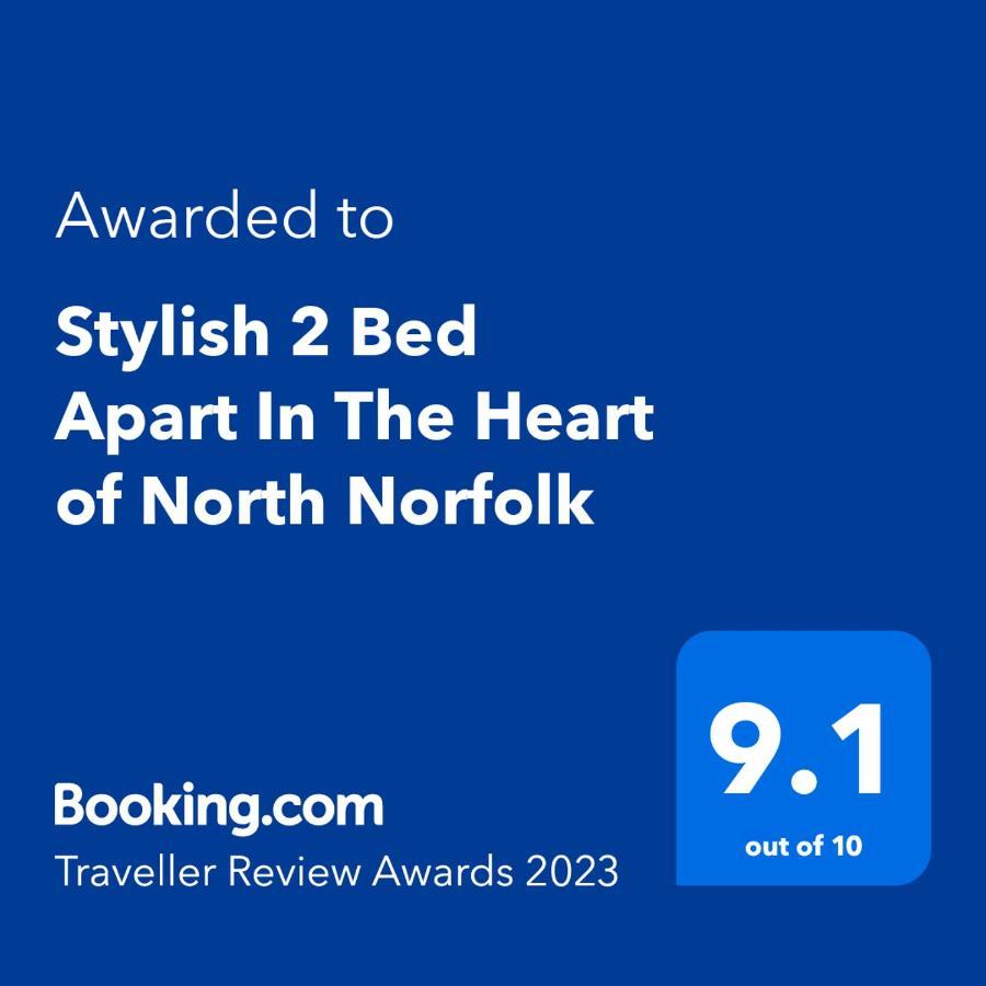 Stylish 2 Bed Apart In The Heart Of North Norfolk 北沃尔舍姆 外观 照片